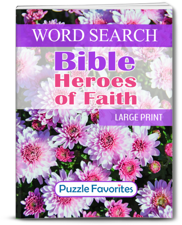 Bible Heroes of Faith Word Search Book