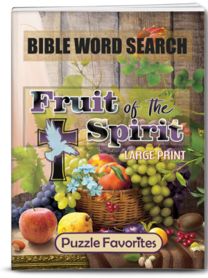 Bible Fruit of the Spirit Word Search Book