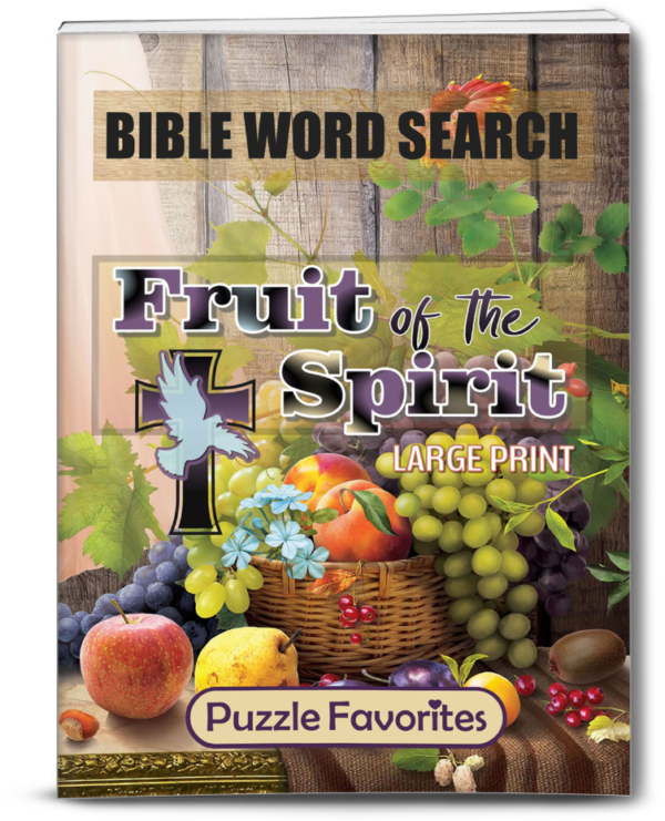 Bible Fruit of the Spirit Word Search Book