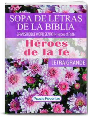 Heroes of the Faith Spanish Word Search Book