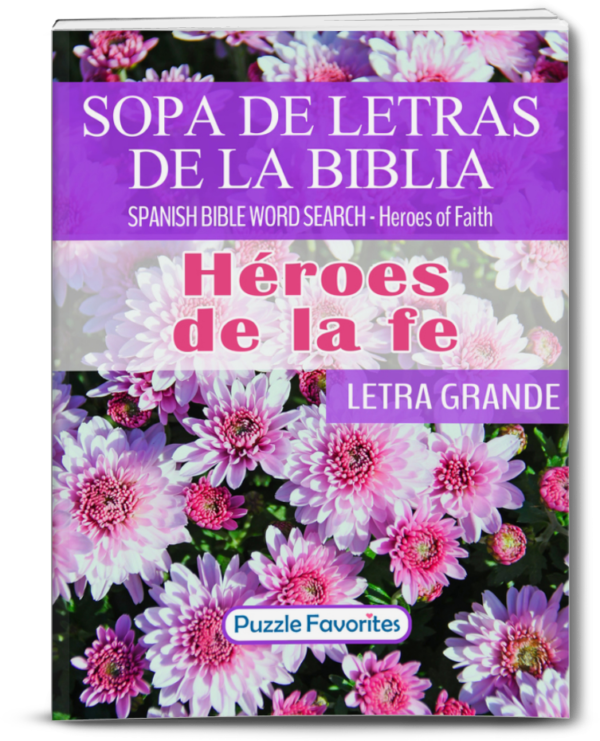 Heroes of the Faith Spanish Word Search Book