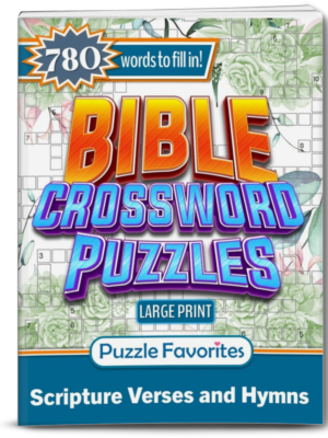 Bible crossword puzzle book